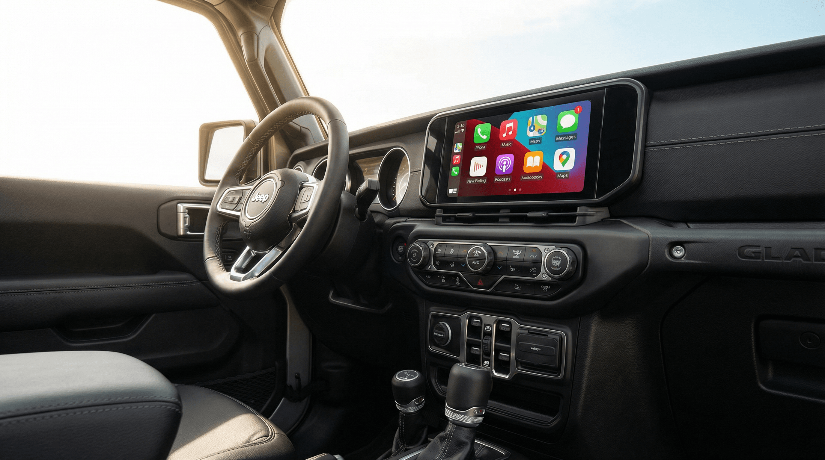 Apple CarPlay & Android Auto for Every Jeep Gladiator (2020 to today)