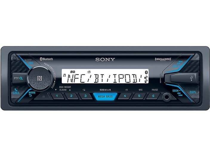 Sony DSX-M55BT Marine Digital Media Receiver with Bluetooth