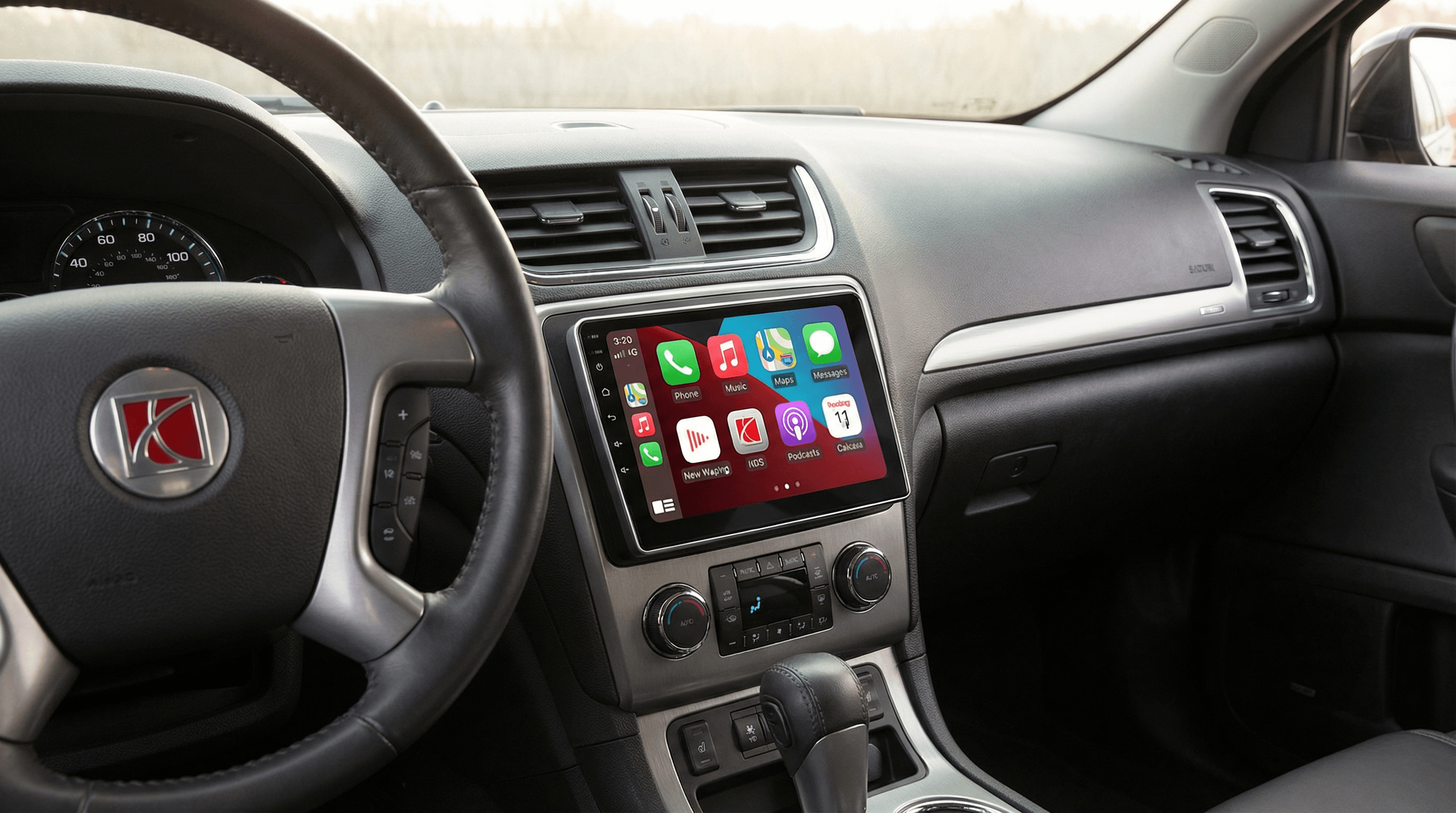 Apple CarPlay & Android Auto for Every Saturn Outlook (2007 to 2010)