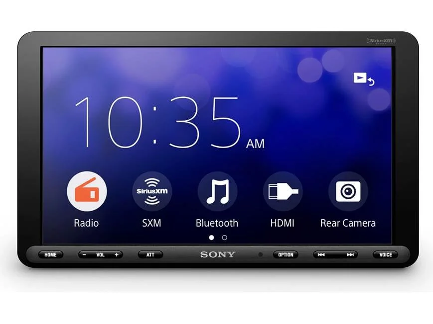 Sony XAV-AX8100 8.95" Floating Screen Apple CarPlay & Android Auto Receiver