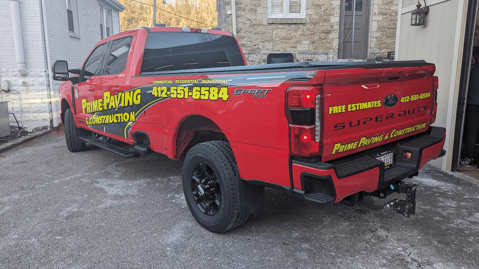 Paving & Sealcoating Graphics