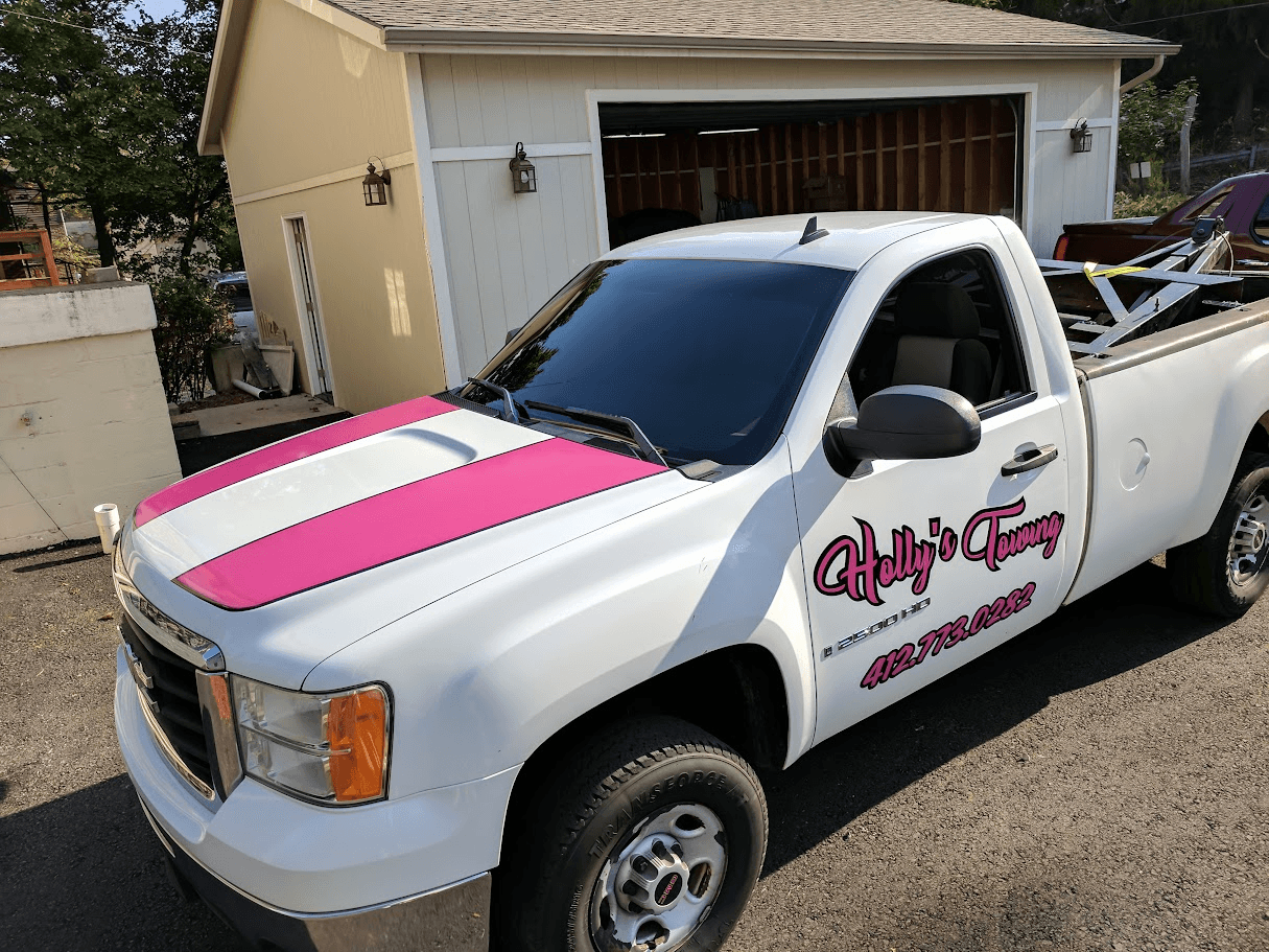 Tow Truck Lettering & Safety Graphics